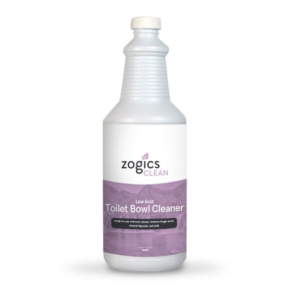 Zogics Low Acid Toilet Bowl Cleaner, 32 oz CLNBB32RU